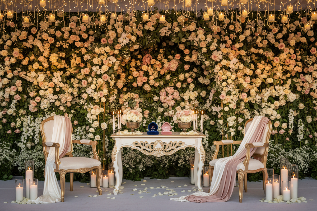Ring Ceremony Decor