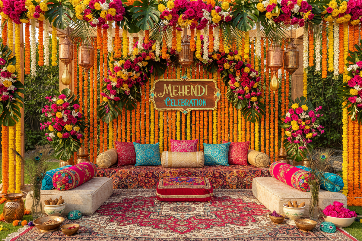 Mehendi Function Decoration