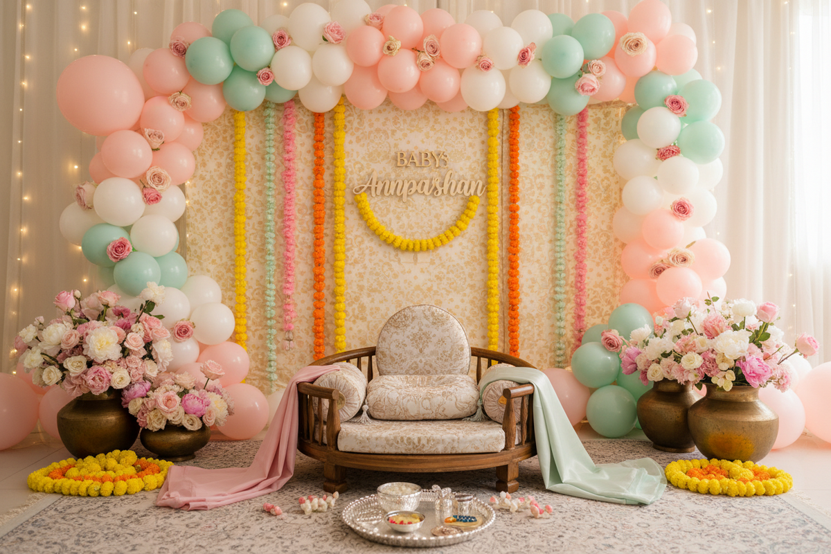 Annaprashan / Rice Ceremony Decor