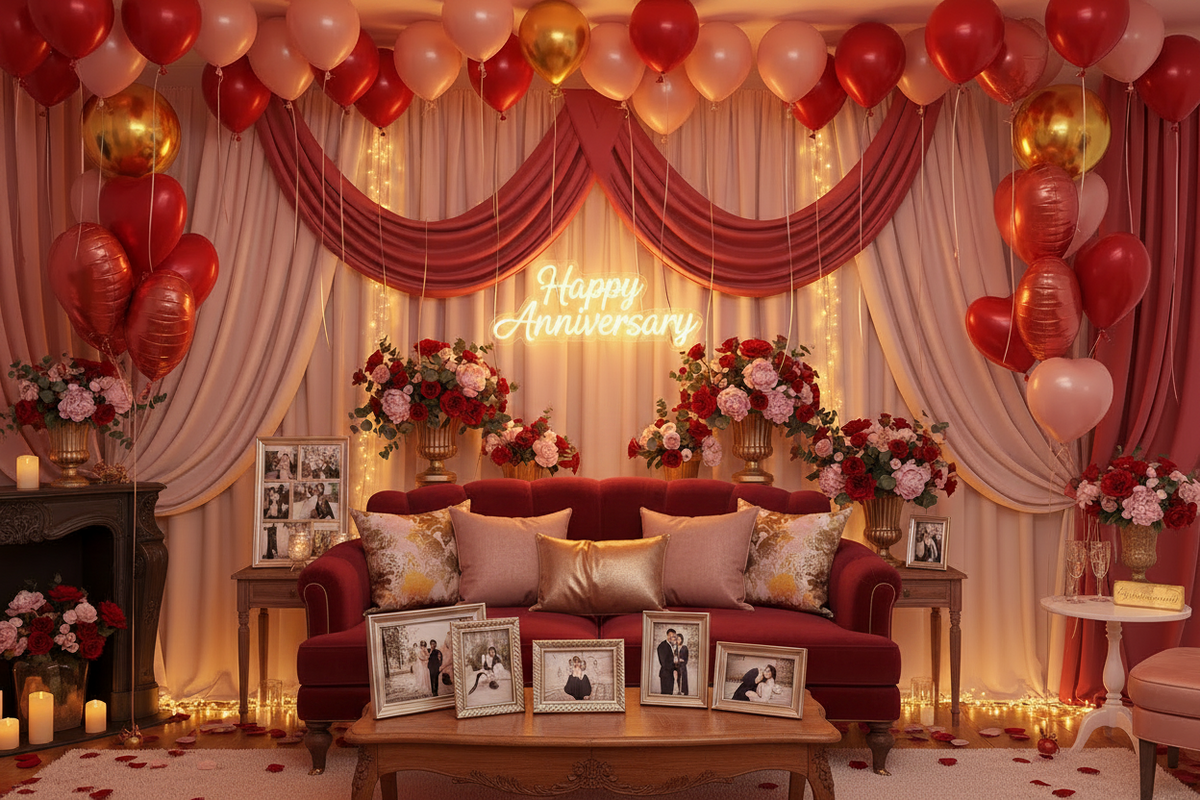 First Anniversary Decor